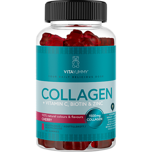 VitaYummy Collagen Cherry (60 stk)