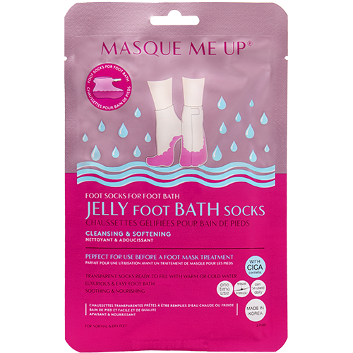 Masque Me Up Jelly Foot Bath Socks (1 sæt)