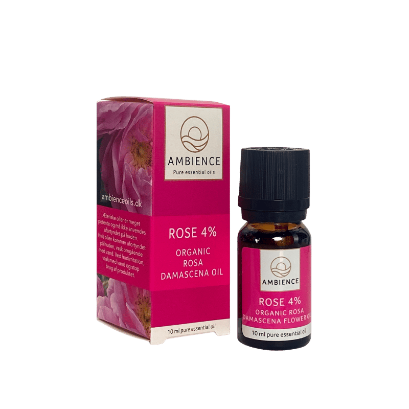 Ambience Æterisk Rose Olie 4% Ø (10 ml)