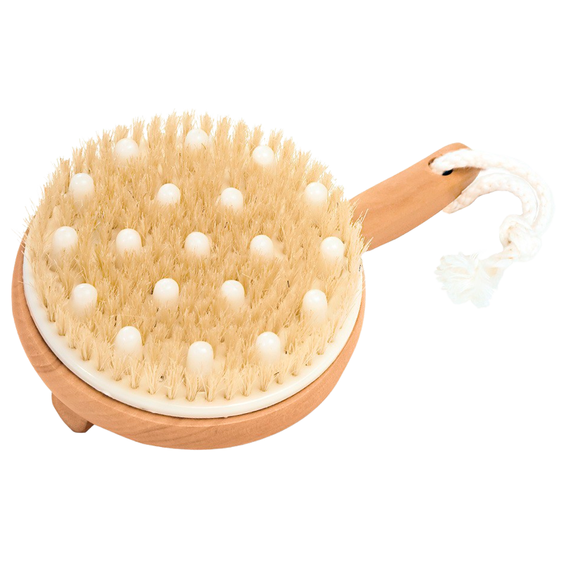Croll & Denecke Bath Brush With Massage Pins & Short Handle - 1 stk.