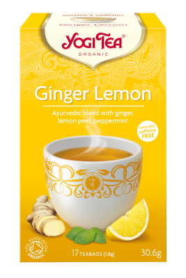 Yogi Tea Ginger Lemon Øko. - 17 br.