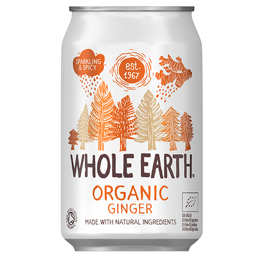 Whole Earth Ingefær sodavand Ø (330 ml)