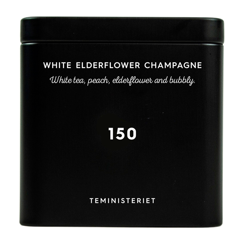 Teministeriet 150 White Elderflower Champagne Tin - 50 g