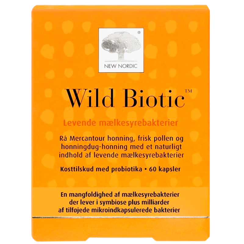 New Nordic Wild Biotic - 60 kapsler