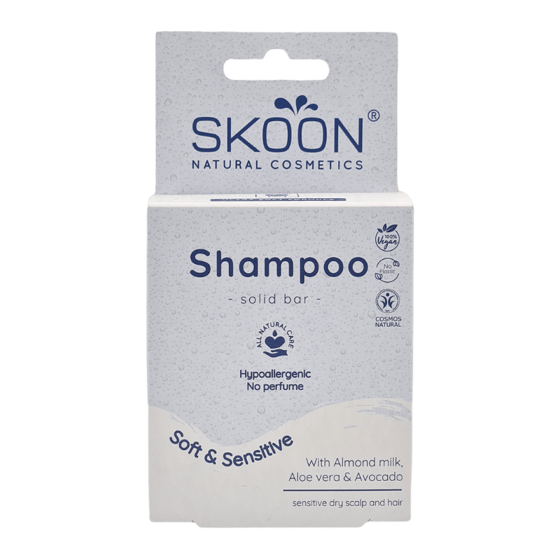 Skoon Solid Shampoo Hypoallergenic Soft & Sensitive (90 g)