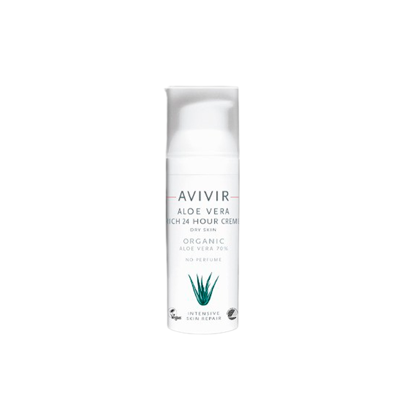 Avivir Aloe Vera night creme rich - 50 ml.