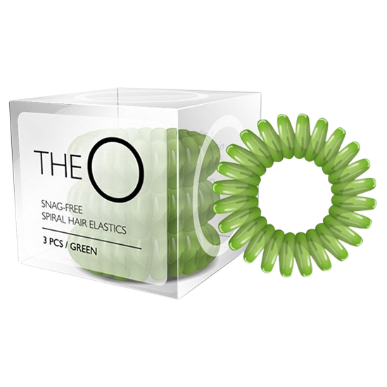 The O Spiral-elastikker Green 3 stk.
