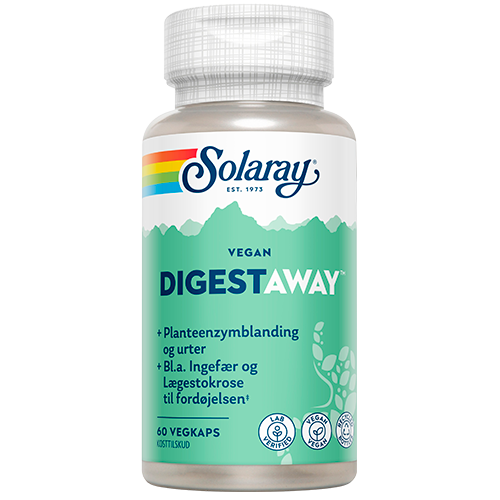 Solaray Vegan Digestaway - 60 kaps.