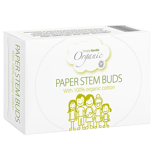 Simply Gentle Organic Vatpinde Ø (200 stk)