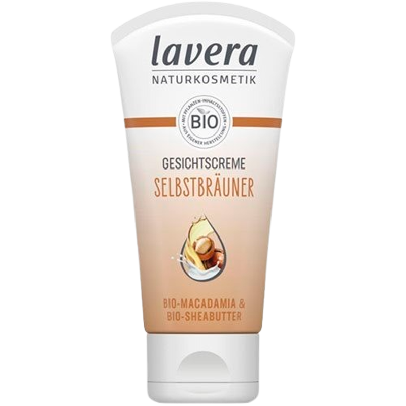 Selvbruner creme ansigt Lavera