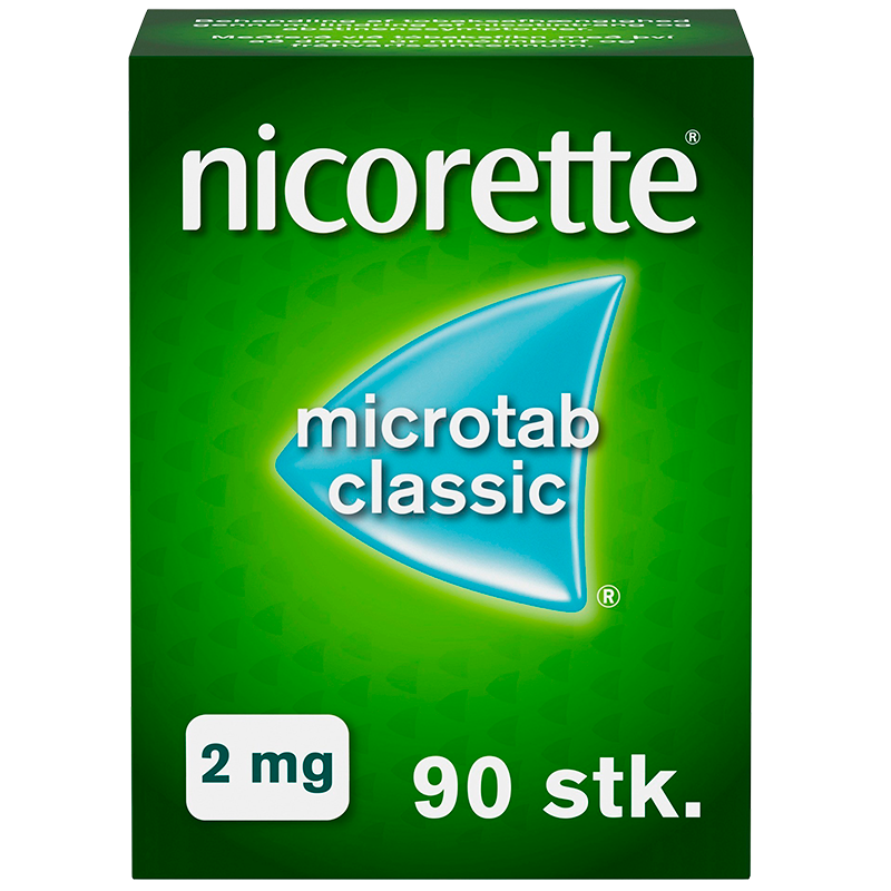 Nicorette Microtab Classic 2 mg (90 stk)