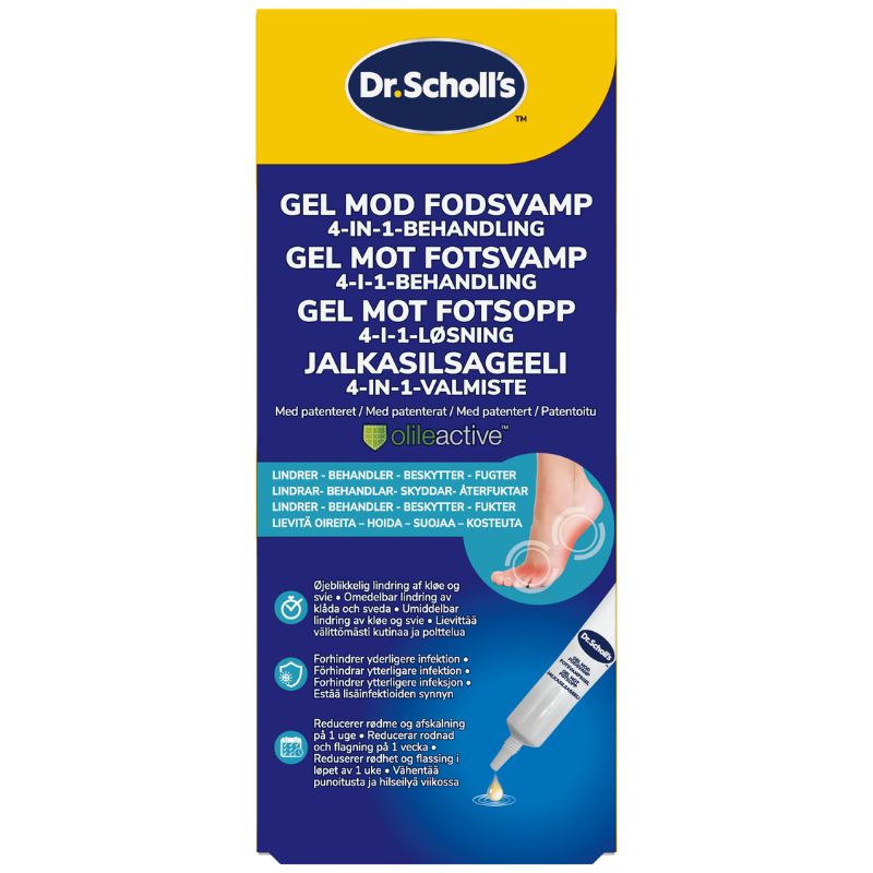 Scholl Athlete's Foot Gel 4-in-1 (10 ml)