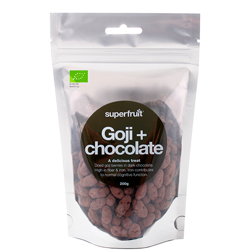 Superfruit Gojibær med Chokolade Ø (200 g)