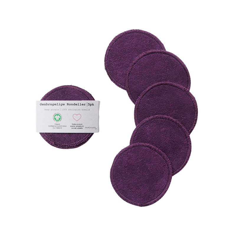 Pargaard Genbrugelige Rondeller Deep Purple (5 stk)