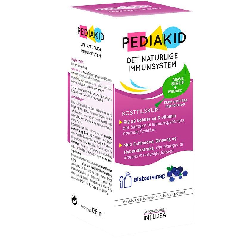 Pediakid Immunity strength Sirup Blueberry (125 ml)