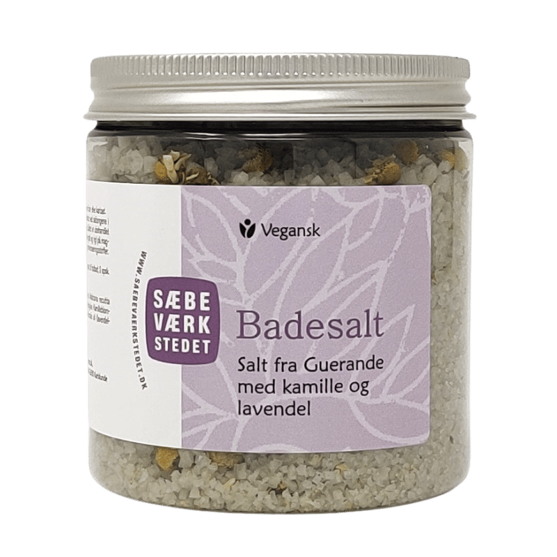 Sæbeværkstedet Badesalt Kamille Og Lavendel - 200 gr