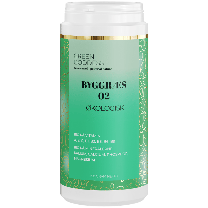 Green Goddess Byggræs 02 Ø (150 g)