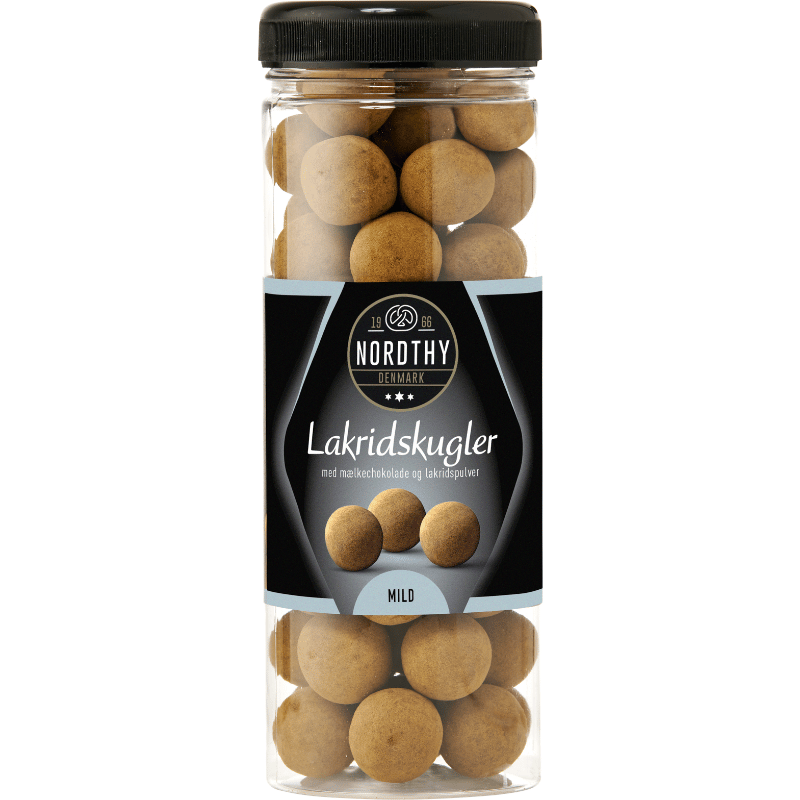 Nordthy Lakridskugler Mild (300 g)