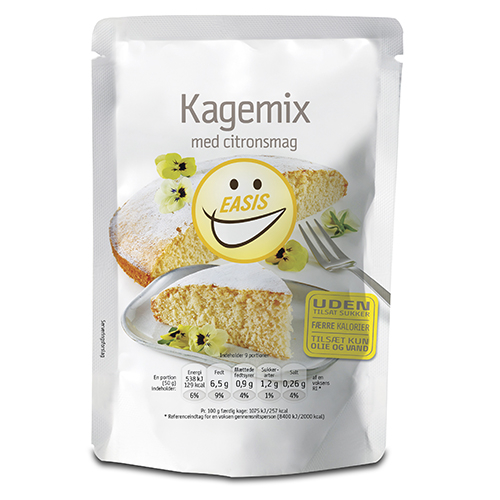 EASIS Kagemix Med Citronsmag - 290 g.