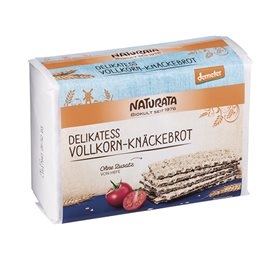 Naturata Knækbrød Fuldkorn Demeter Ø - 250 g