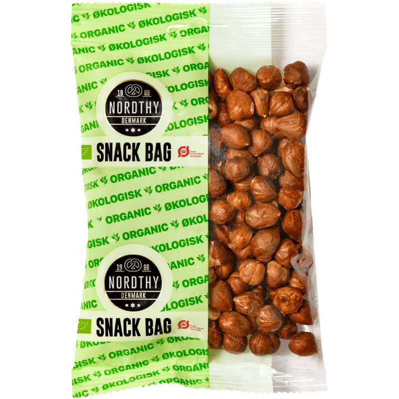 Nordthy Snack Bag Hasselnødder Ø (150 g)
