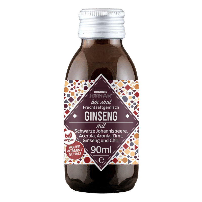 Organic Human Ginseng shot
 (90 ml)