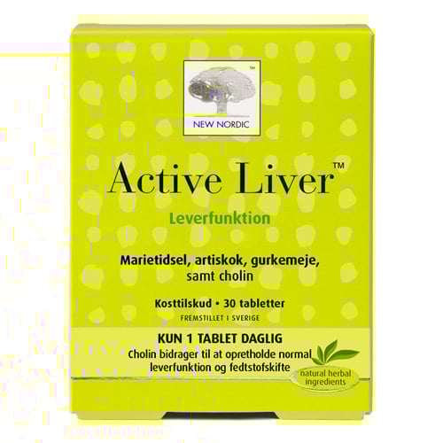 New Nordic Active Liver - 30 tabs.