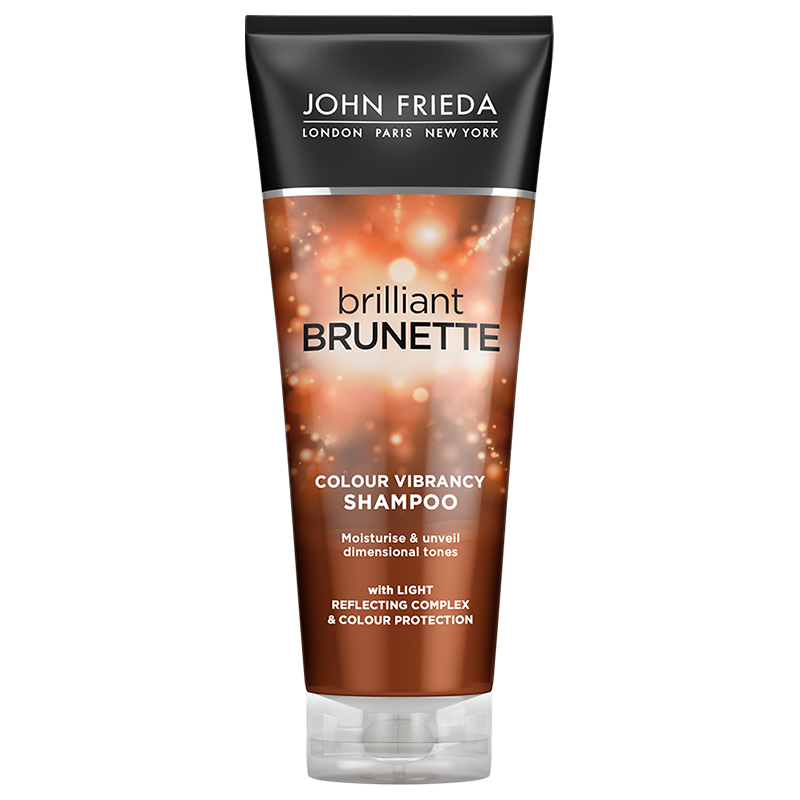 John Frieda Brilliant Brunette Color Vibrancy Shampoo (250 ml)