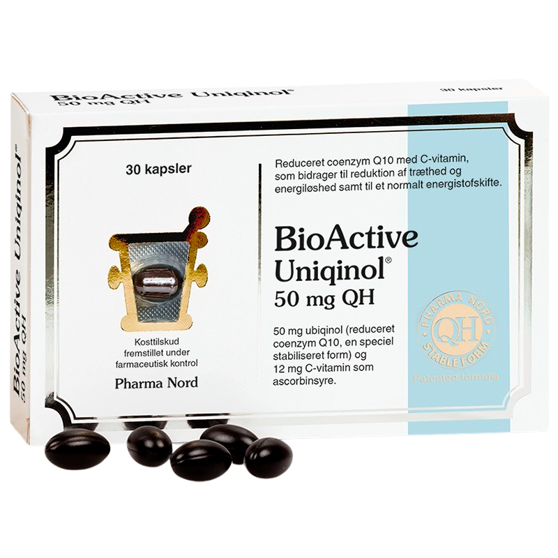 Pharma Nord BioActive Uniqinol 50 mg (Q10) - 30 kap.