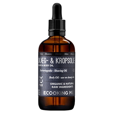Ecooking Men Skæg- & Kropsolie - 100 ml.