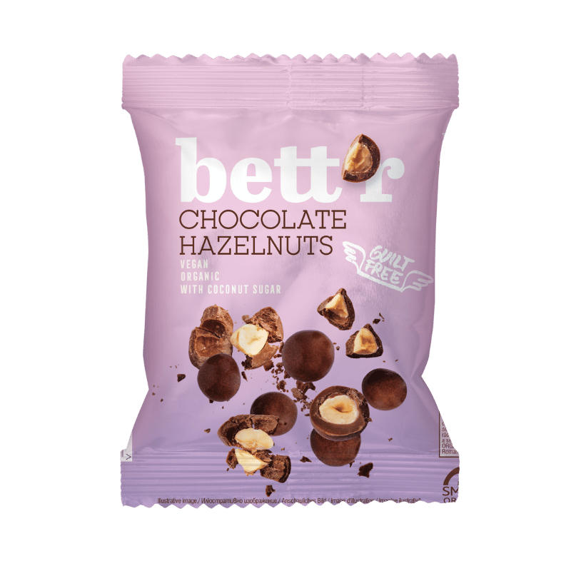 Bett´r Vegan choko hasselnødder Ø (40 g)