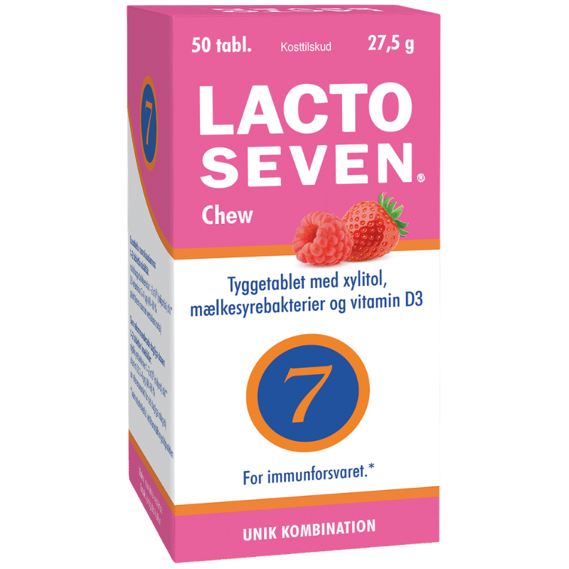 Vitabalans Lacto Seven Chew (50 stk)