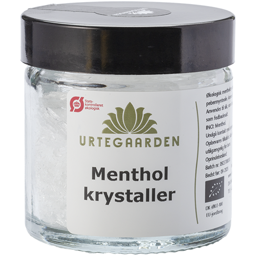 Urtegaarden Mentholkrystaller Ø (20 g)