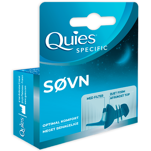 Quies Specific Søvn Genanvendelig Ørepropper (1 sæt)