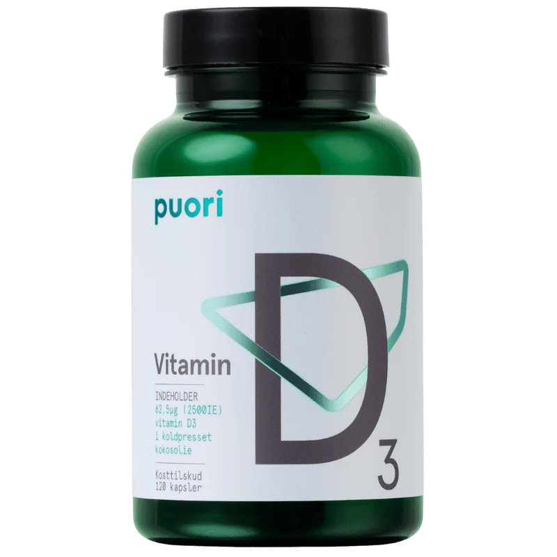 Puori (PurePharma) D3 kokos - 120 kap.