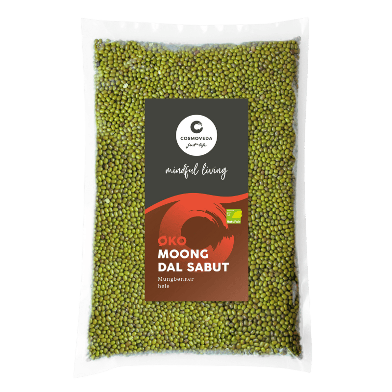Cosmoveda Mungbønner hele Ø - 1 kg.
