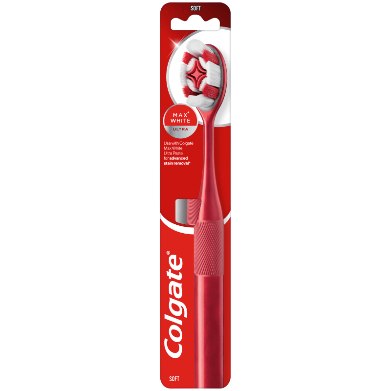 Colgate Tandbørste Max White Ultra Soft (1 stk)