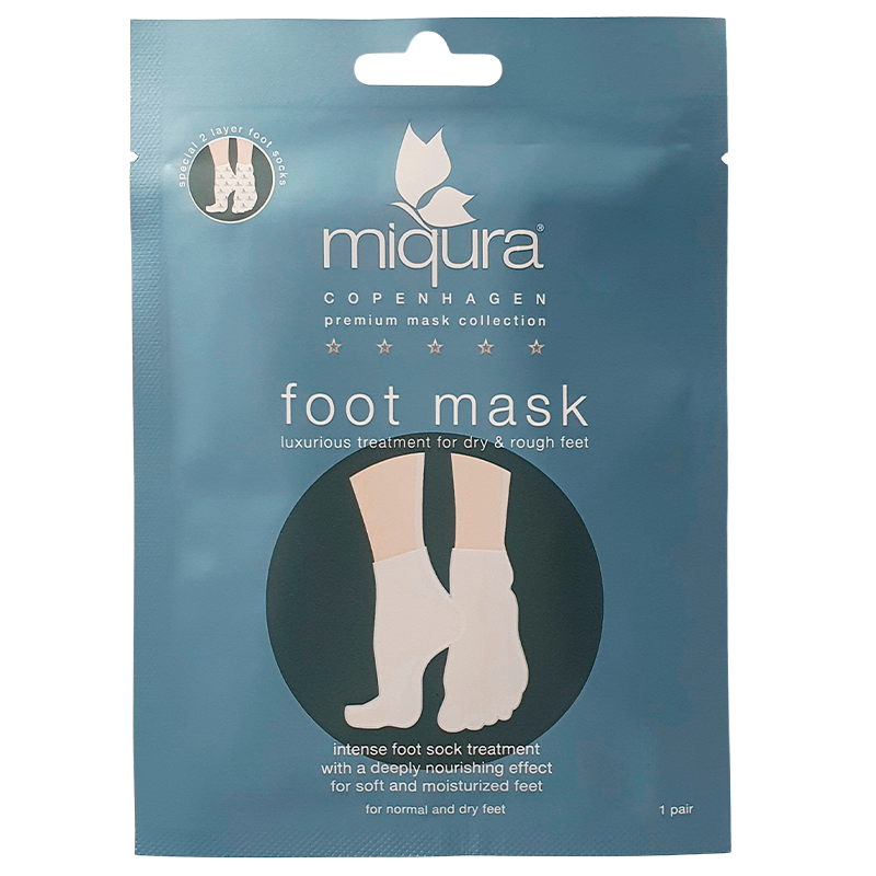 Miqura Premium foot mask - 1 stk