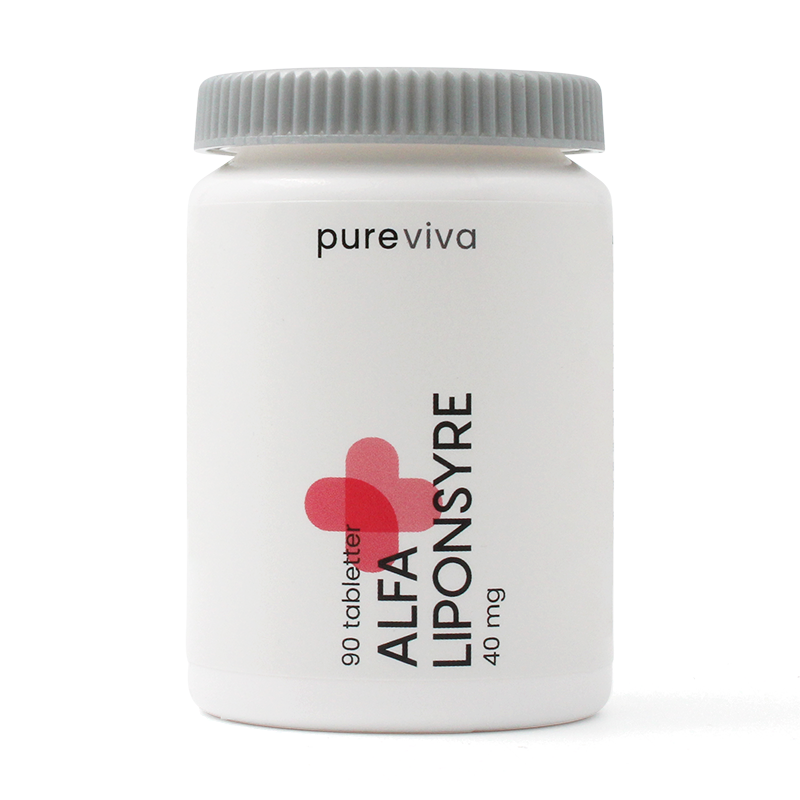 Pureviva Alfa-liponsyre (90 tabl)
