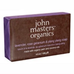 Lavender, Rose Geranium & Ylang Ylang sæbe 128 gr.