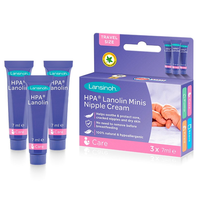 Lansinoh HPA Lanolin Brystvortecreme - 7 ml (3 stk)