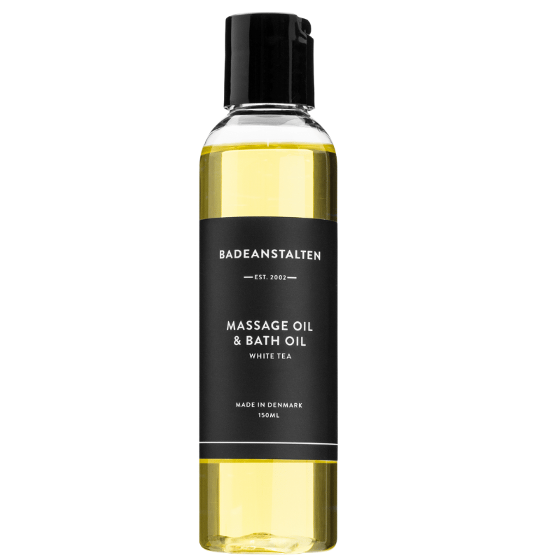 Badeanstalten Bade & Massageolie Hvid The (150 ml)
