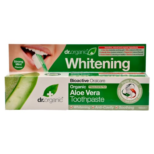 Dr. Organic Aloe Vera Tandpasta - 100 gr