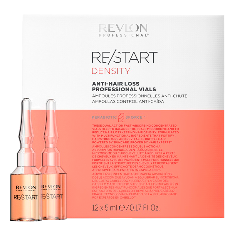 Revlon Professional Restart Density Anti Hair Loss Vials (12 x 5 ml)