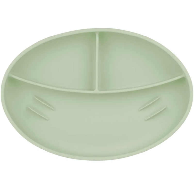 Babymoov Divided Plate Green (1 stk)