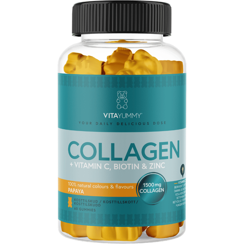 VitaYummy Collagen Papaya (60 stk)