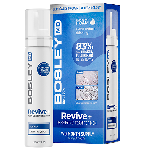 Bosley Revive+ Densifying Foam for Men (60 g)