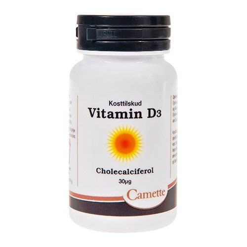 Vitamin D 30 mcg - 180 tabs.
