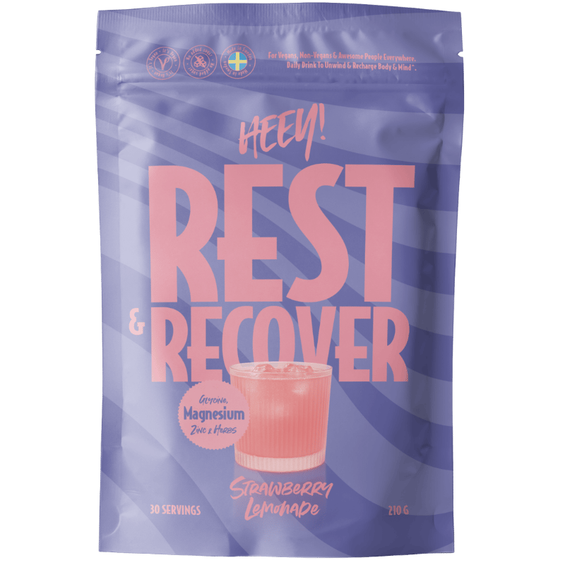 Heey! Rest & Recover + Magnesium Strawberry Lemonade (210 g)