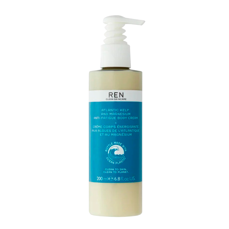REN Atlantic Kelp And Magnesium Anti-fatigue Body Cream Ocean Plastic (200 ml)